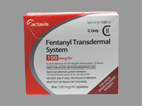 Fentanyl patch 100 mcg