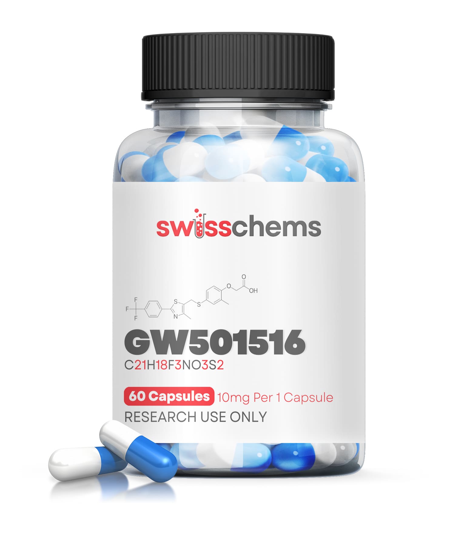 Kaufen Sie GW-501516 (Cardarine), (10 mg/Kapsel) 60 Kapseln