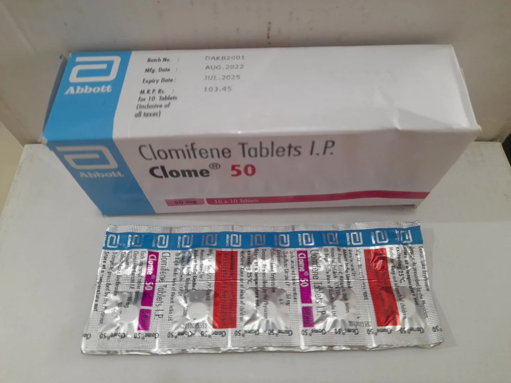 Clomid 50mg Tablets (10x10) - Image 2