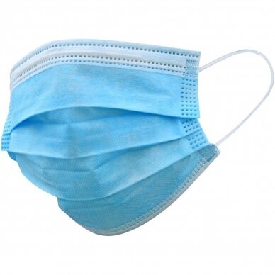 Buy 3-layer mask with an elastic band (1 piece) - Image 2